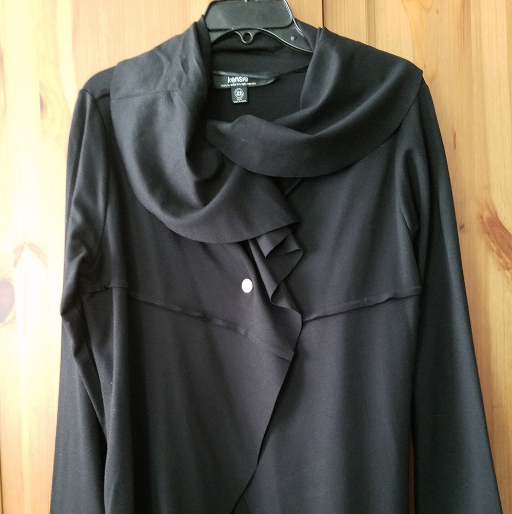 NEW Kensie Black Knit Jacket